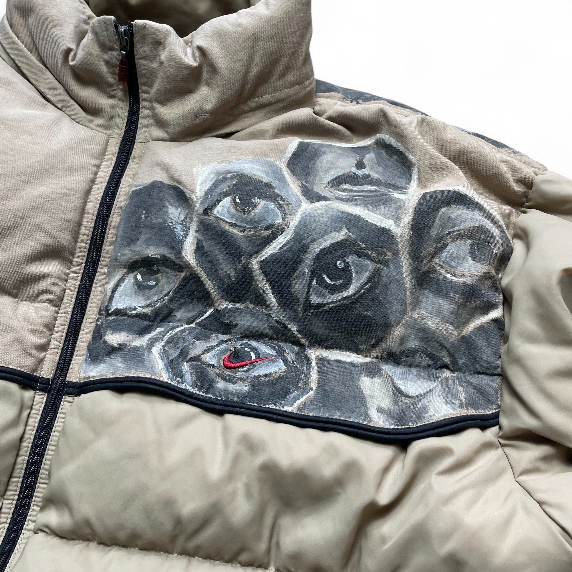 (XL) Nike Custom Pufferjacke Pufferjacket