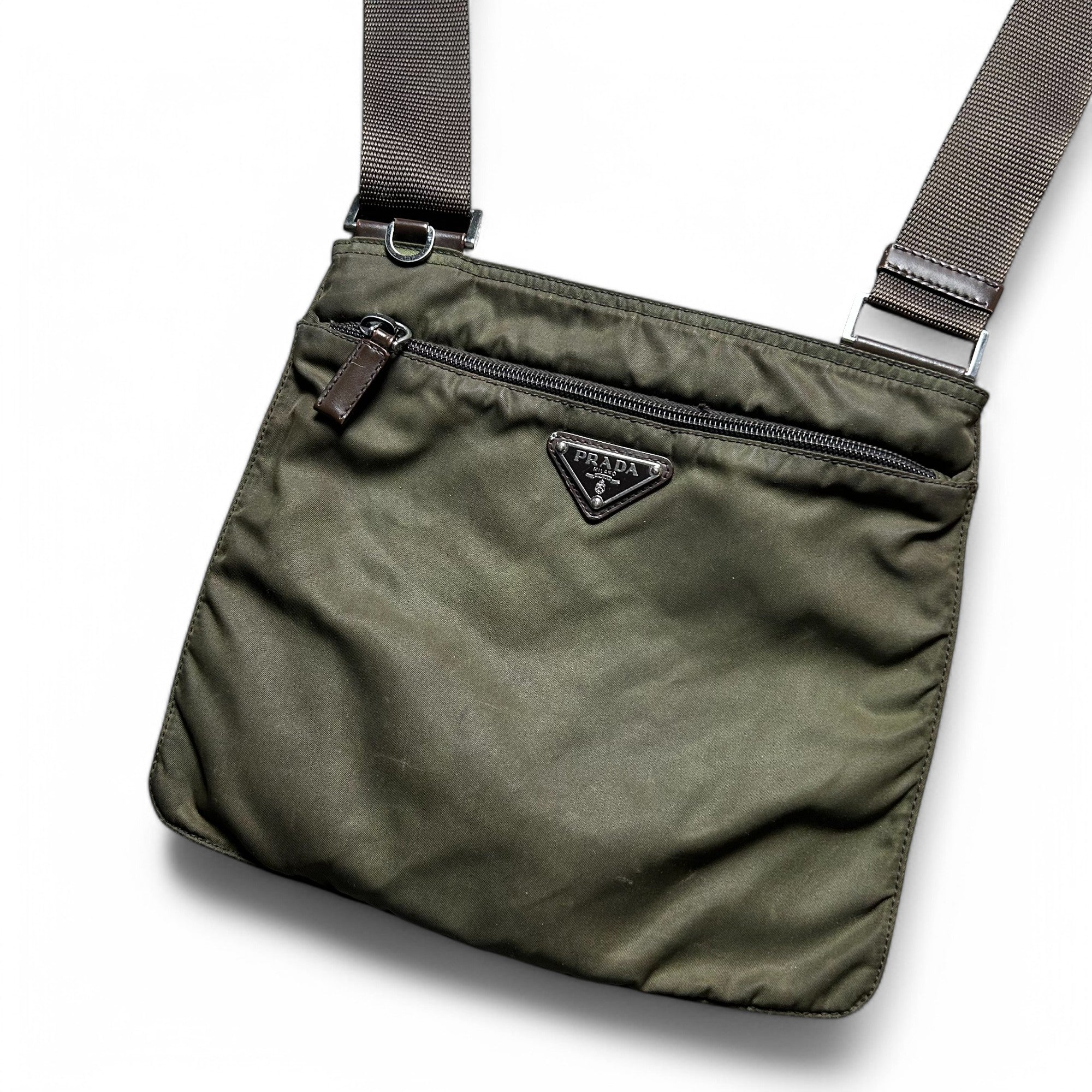 Vintage Prada Bag Khaki