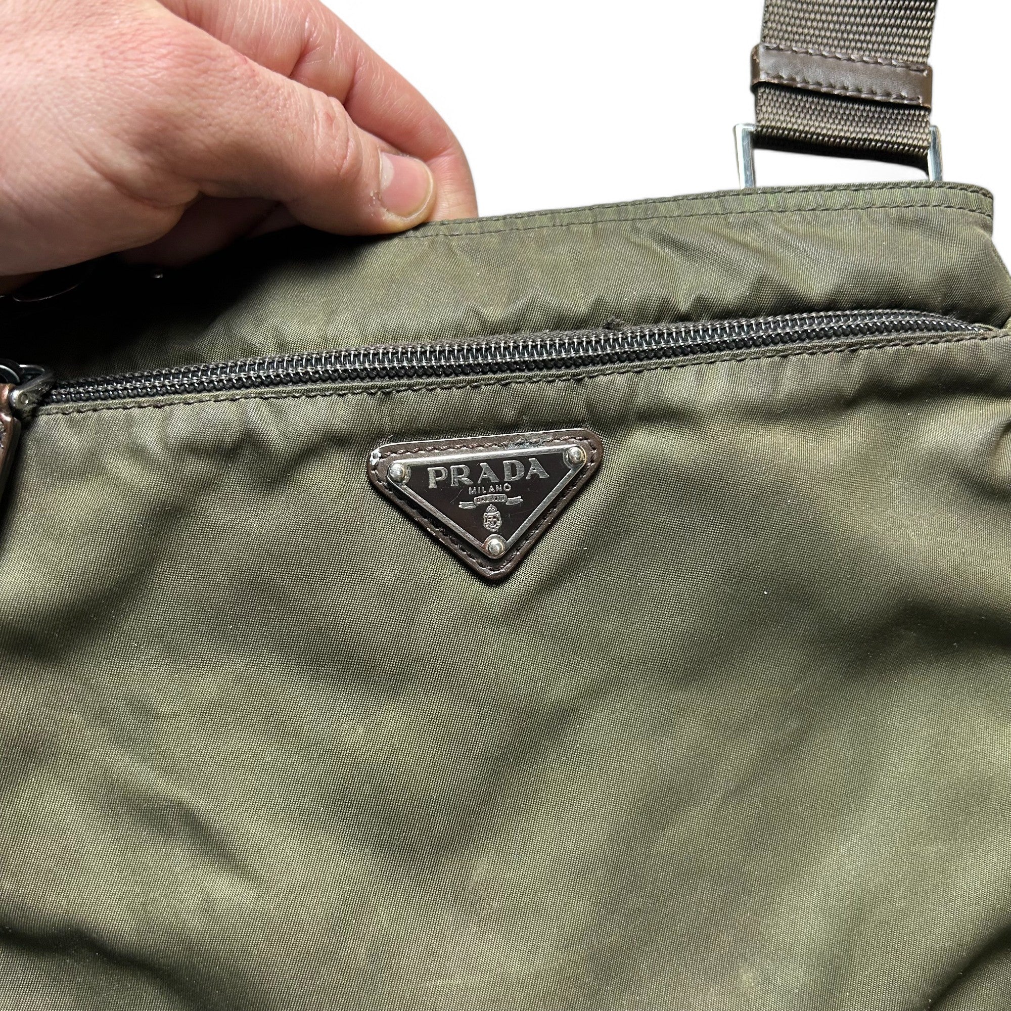 Vintage Prada Bag Khaki