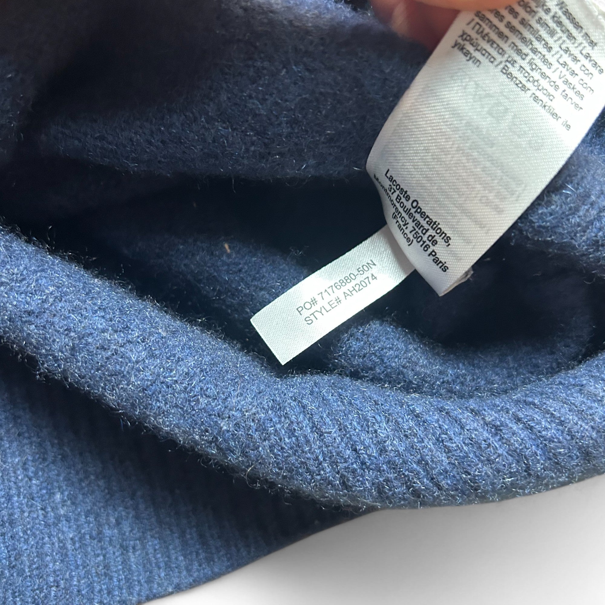 (XS) Lacoste Kaschmir Pullover