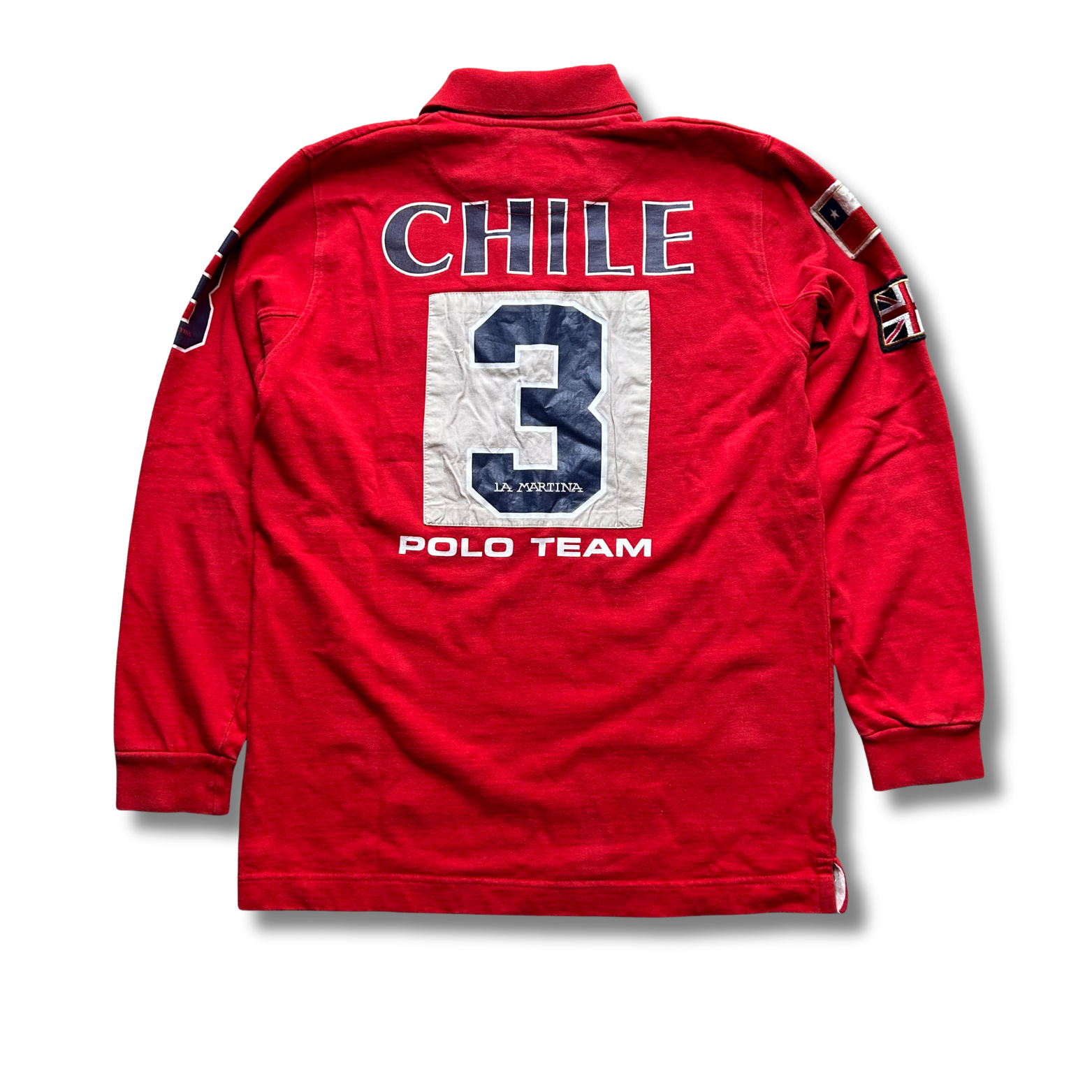 (M) La Martina Vintage Chile Polo Longsleeve