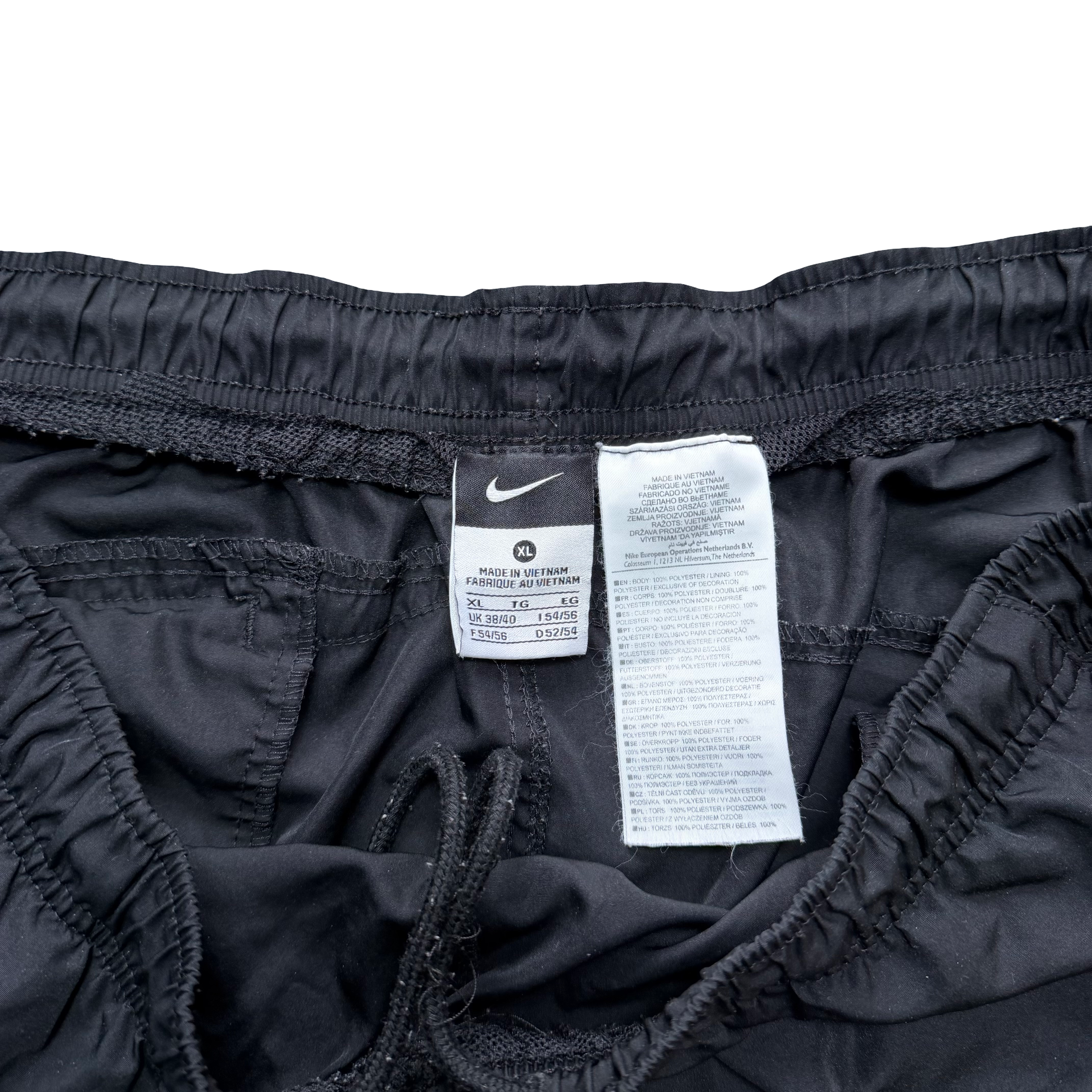 Nike Vintage 90s Baggy Trackpants Black Size XL