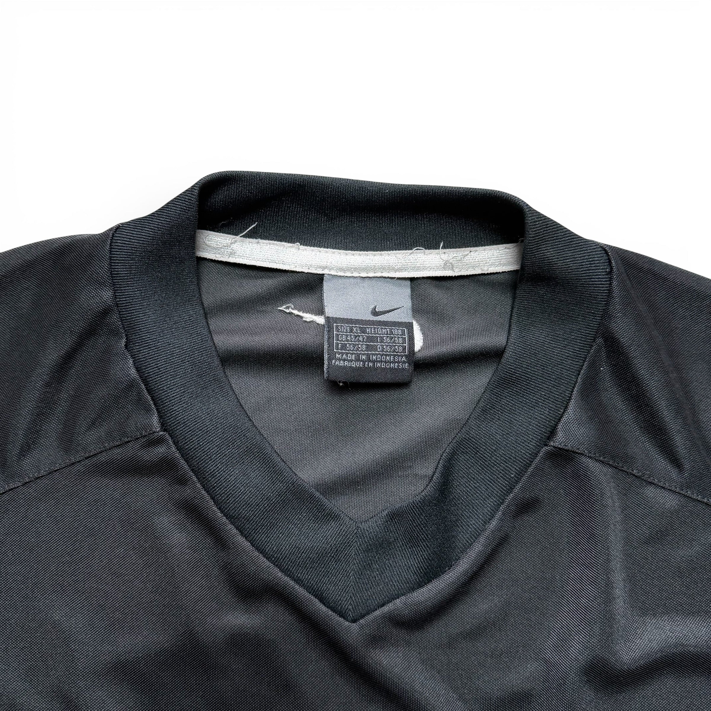 Nike Vintage Trikot Jersey Herren Schwarz Grau Weiß Herren Size L/XL