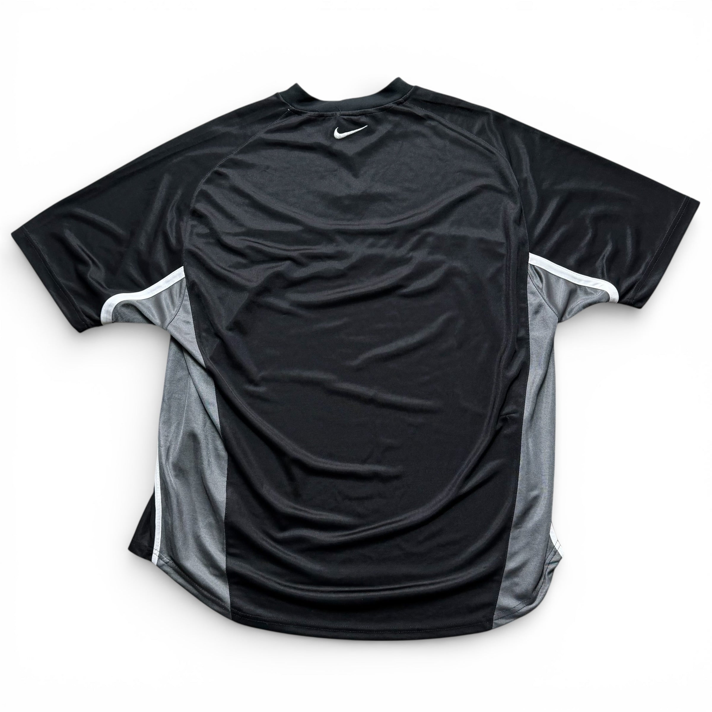 Nike Vintage Trikot Jersey Herren Schwarz Grau Weiß Herren Size L/XL