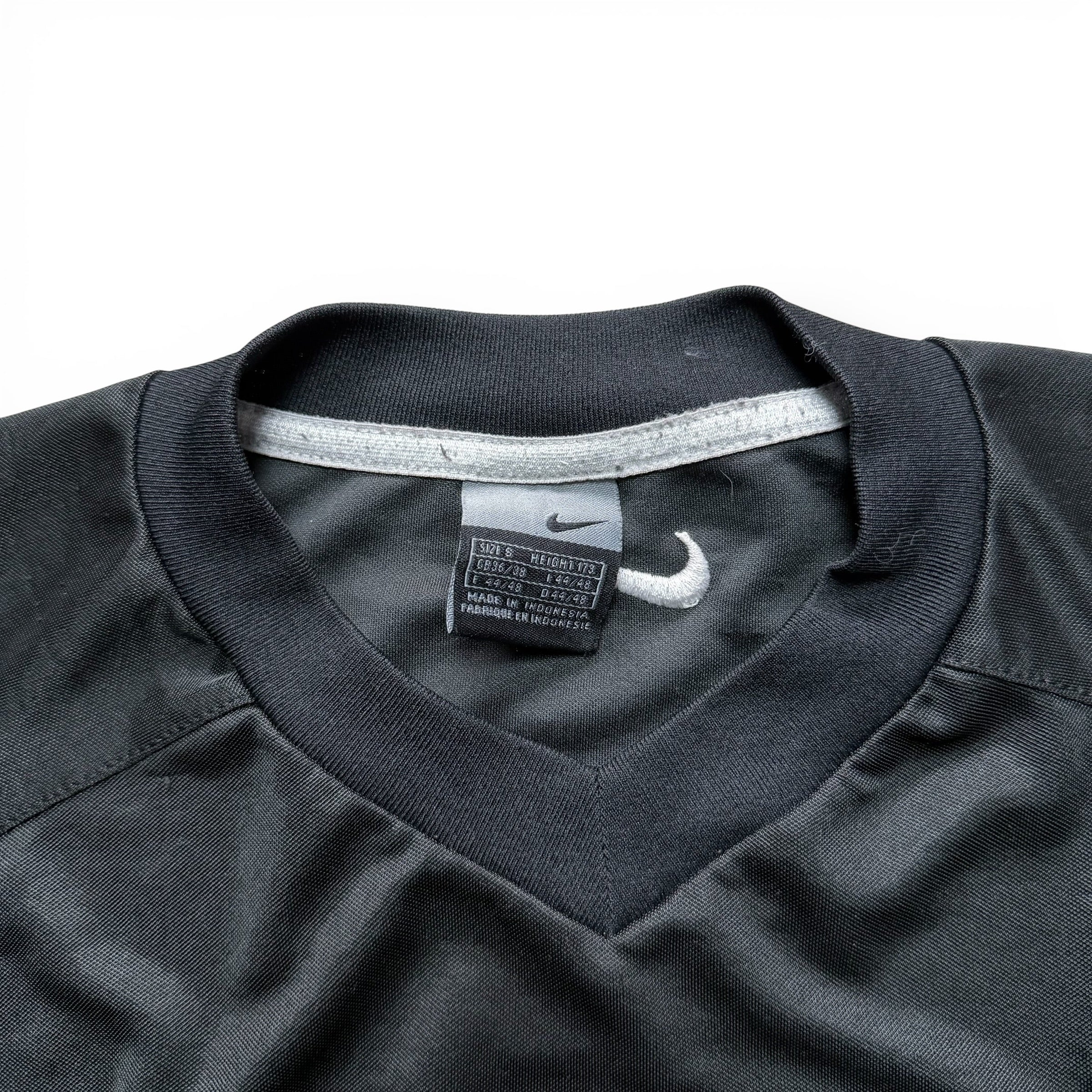 Nike Vintage Trikot Jersey Herren Schwarz Grau Weiß Herren Size S