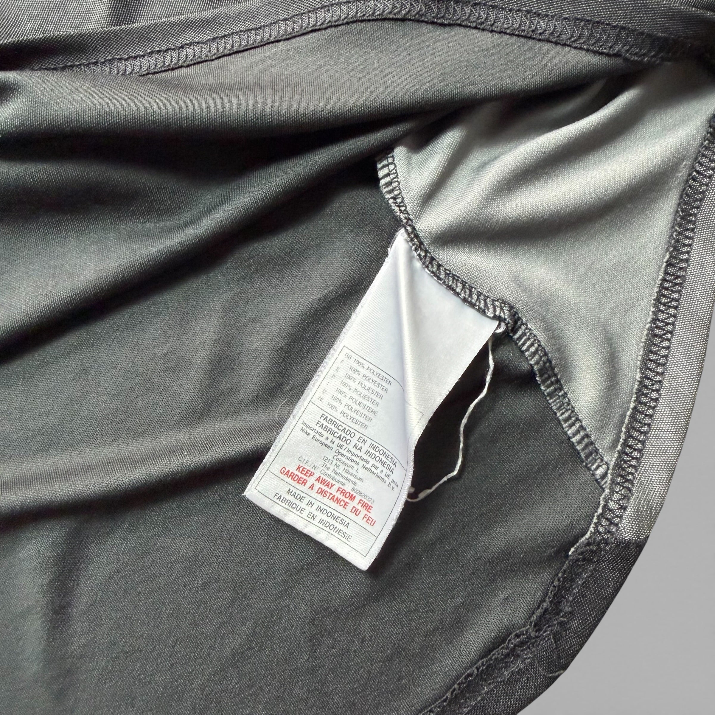 Nike Vintage Trikot Jersey Herren Schwarz Grau Weiß Herren Size S