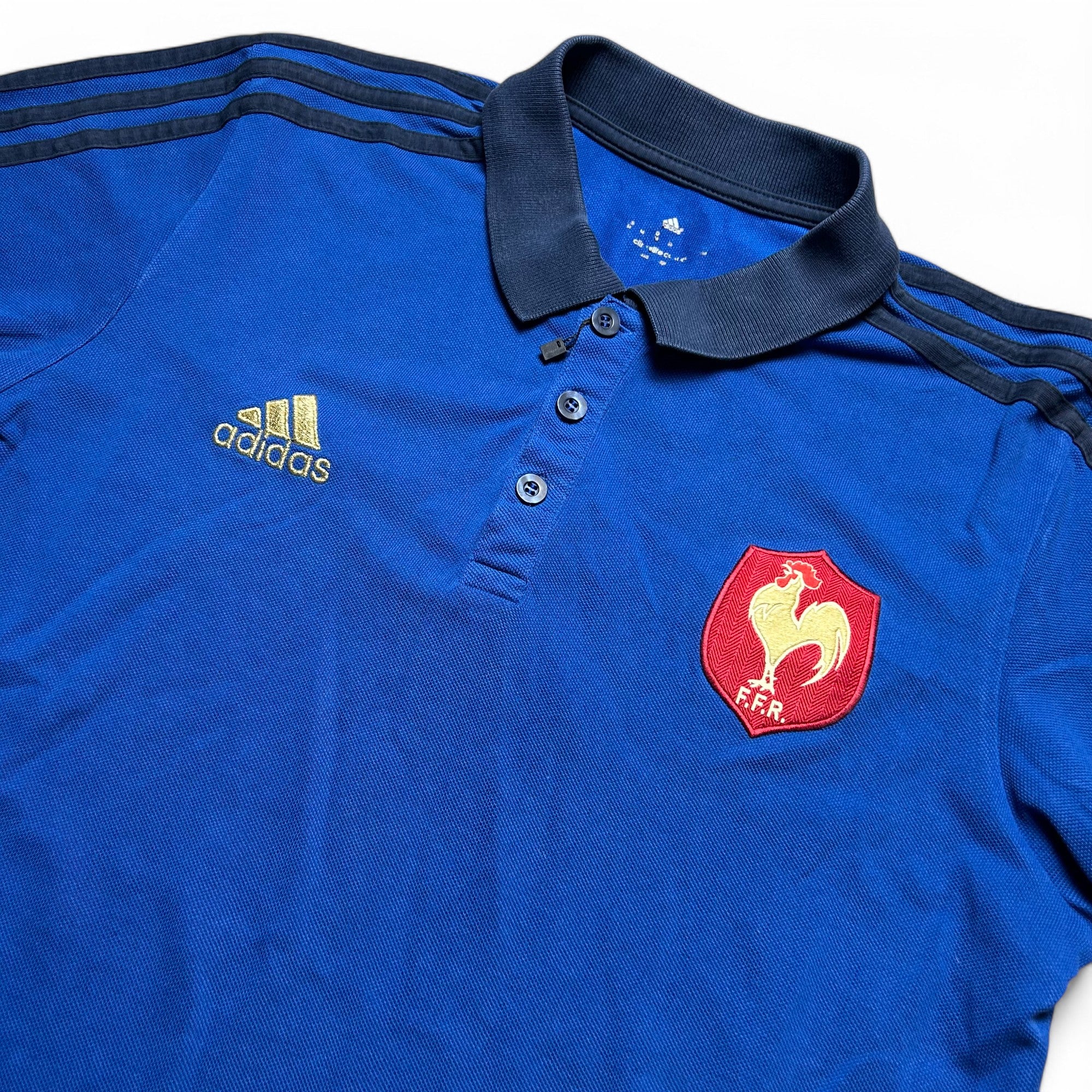 (M) Adidas Vintage Frankreich Polo