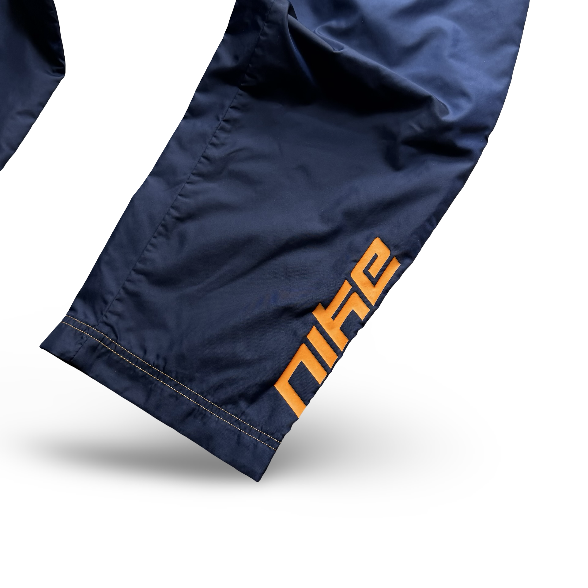 Nike Vintage Trackpants Blue Orange 90s Sreetwear Baggy Size S